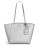 Karl Lagerfeld Suki Branded Leather Tote Bag - ECLIPSE
