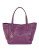 Tommy Hilfiger Claire Croc Embossed Leather Tote - BEAUJOLAIS