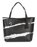 Kenneth Cole Dover Street Tote - BLACK/WHITE