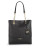 Karl Lagerfeld Chevron Quilted Leather Tote - BLACK QUILT