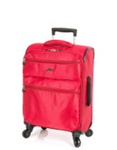Skyway Bridgeport LP 19 Inch Spinner Suitcase - RED - 19