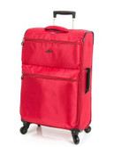 Skyway Bridgeport LP 24 Inch Spinner Suitcase - RED - 24