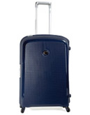 Delsey Belfort Hardside 26 Inch Suitcase - BLUE - 26 IN