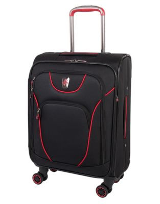 Atlantic Ribbons 20-Inch Expandable Carry-On Spinner Suitcase - RED - 20