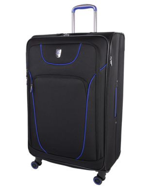 Atlantic Ribbons 28" Expandable Upright Spinner Suitcase - BLUE - 28