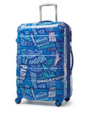 American Tourister International 30" Expandable Spinner Suitcase - BLUE - 29