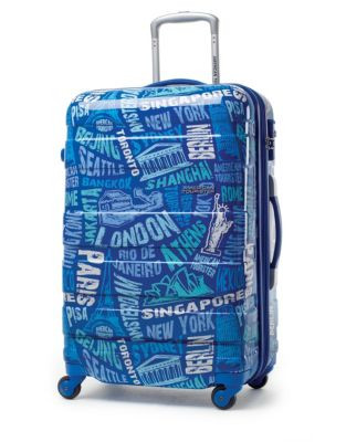 American Tourister International 30" Expandable Spinner Suitcase - BLUE - 29