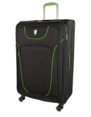 Atlantic Ribbons 28" Expandable Upright Spinner Suitcase - GREEN - 28