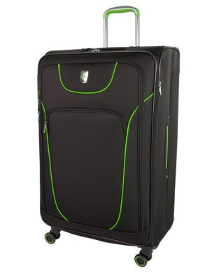 Atlantic Ribbons 28" Expandable Upright Spinner Suitcase - GREEN - 28