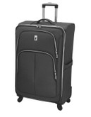 London Fog Coventry 30 Inch Expandable Spinner - GREY - 30