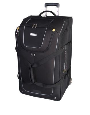 National Geographic Appalachians 30 Inch Wheeled Upright Suitcase - BLACK - 30