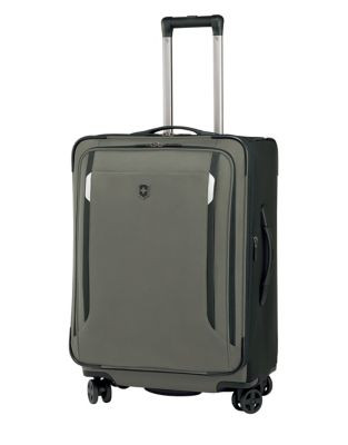 Victorinox Werks Traveller 24 Inch Dual Caster Suitcase - OLIVE - 24