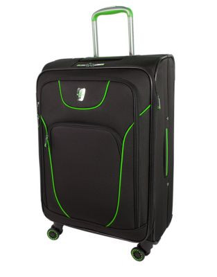 Atlantic Ribbons 24-Inch Expandable Upright Spinner Suitcase - GREEN - 24