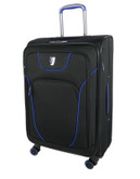 Atlantic Ribbons 24-Inch Expandable Upright Spinner Suitcase - BLUE - 24