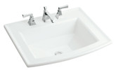 Archer Self-Rimming Lavatory in White