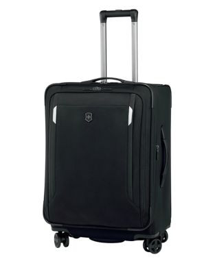 Victorinox Werks Traveller 24 Inch Dual Caster Suitcase - BLACK - 24