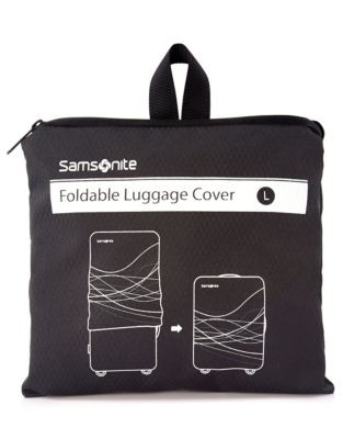 Samsonite Foldable Luggage Cover Large - BLACK