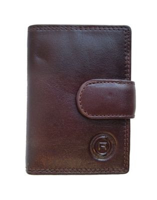 Club Rochelier Traditional Jumbo Card Holder - BROWN