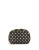 Lesportsac Medium Printed Cosmetics Bag - BLACK/GOLD