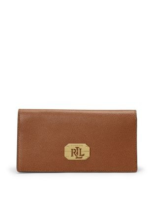 Lauren Ralph Lauren Whitby Slim Leather Wallet - TAN
