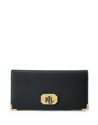 Lauren Ralph Lauren Acadia Slim Wallet - BLACK