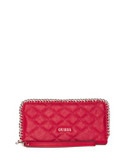 Guess Lucie Large Zip Around - RED