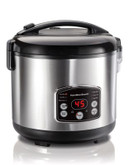 Hamilton Beach Digital Simplicity Rice Cooker and Steamer - STAINLESS STEEL