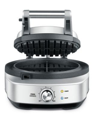 Breville the No Mess Waffle Maker - SILVER