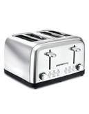 Gourmet Living Four-Slice Multi-Setting Toaster - STAINLESS STEEL