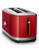 Kitchenaid Four-Slice Long Slot Toaster - EMPIRE RED