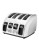 T-Fal Avante Icon 4 Slice Toaster - WHITE