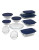 Pyrex Easy Grab 19-Piece Glass Bakeware Set - ASSORTED