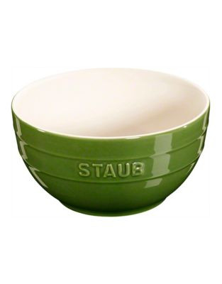 Staub 1.3 Quart Ceramic Large Bowl - GREEN