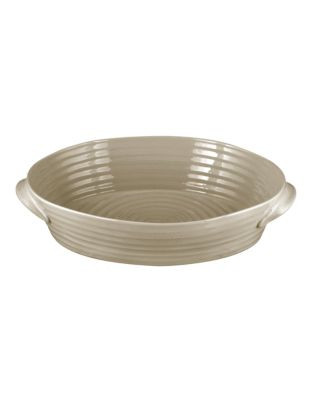 Sophie Conran For Portmeirion Oval Roast Dish with Handle - BEIGE