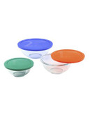Pyrex Smart Essentials 6-Piece Mixing Bowl Set - ASSORTED - 6PC