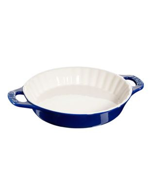 Staub 2.25 Quart Ceramic Pie Dish - BLUE