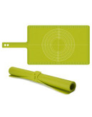 Joseph Joseph Roll-Up Pastry Mat - Green - GREEN