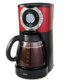 Oster 12-Cup Programmable Coffee Maker - RED