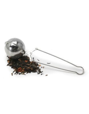Danesco Laser-Cut Tea Infuser Tongs - SILVER