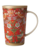 Maxwell & Williams William Morris Strawberry Red Conical Mug - ASSORTED