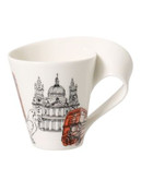 Villeroy & Boch Gift Boxed New Wave Mug London - WHITE