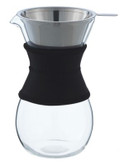 Grosche Austin Coffee Pot with Stainless Steel Infuser 600ml - BLACK