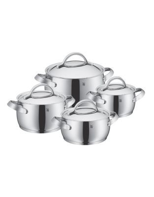 Wmf 4 Piece 18/10 Stainless Steel Concento Cookware Set - STAINLESS STEEL