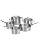 Zwilling J.A.Henckels Prime 9 Piece Cookware Set - STAINLESS STEEL