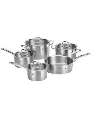 Zwilling J.A.Henckels Prime 9 Piece Cookware Set - STAINLESS STEEL
