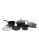 Starfrit The Rock 8 Piece Nonstick Set - BLACK