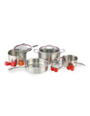 Paderno 7-Piece Chef Cuisine Cookware Set - STAINLESS STEEL