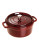 Staub 11 1/2 Inch Oval Cocotte - CHERRY - 5.2L