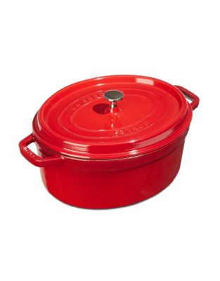 Staub 5.4 L Oval Cocotte - CHERRY - 5.4 L