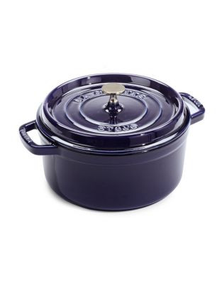 Staub 11 1/2 Inch Oval Cocotte - BLUE - 5.2L